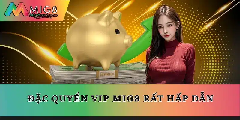 Đặc quyền VIP Mig8 rất hấp dẫn